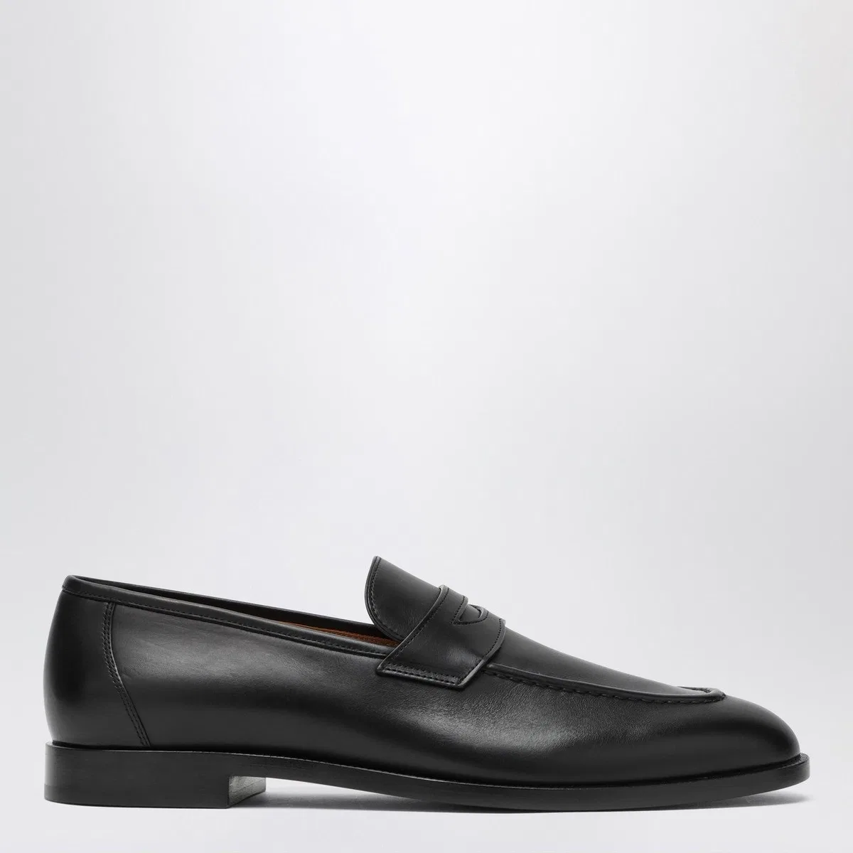 Loro piana Sergio Black Loafers