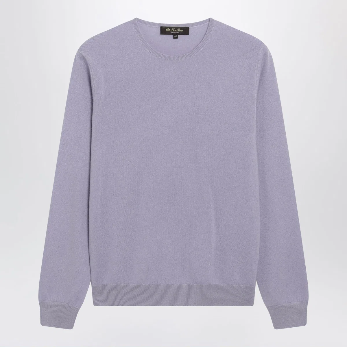 Loro piana Sergio Crewneck Cashmere Sweater In Purp