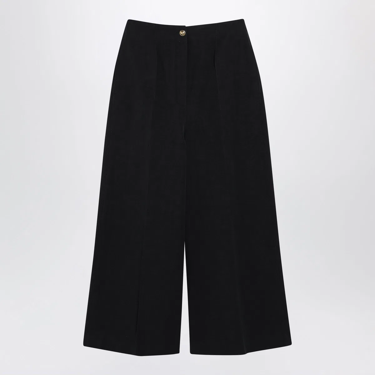 Loro piana Navy Blue Kenith Trousers In Linen Blend