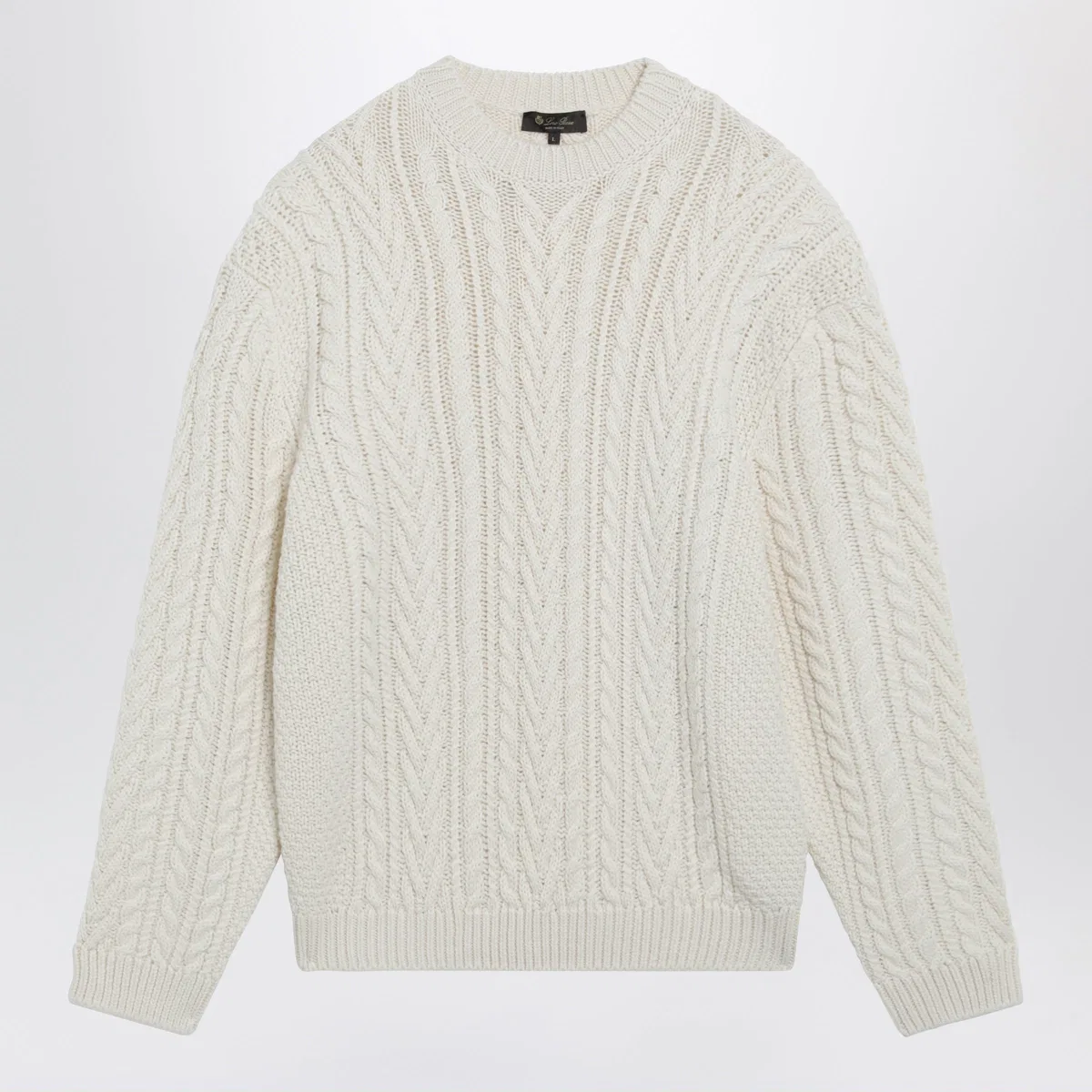 Loro piana Schooner Sweater In Cashmere And Alpaca