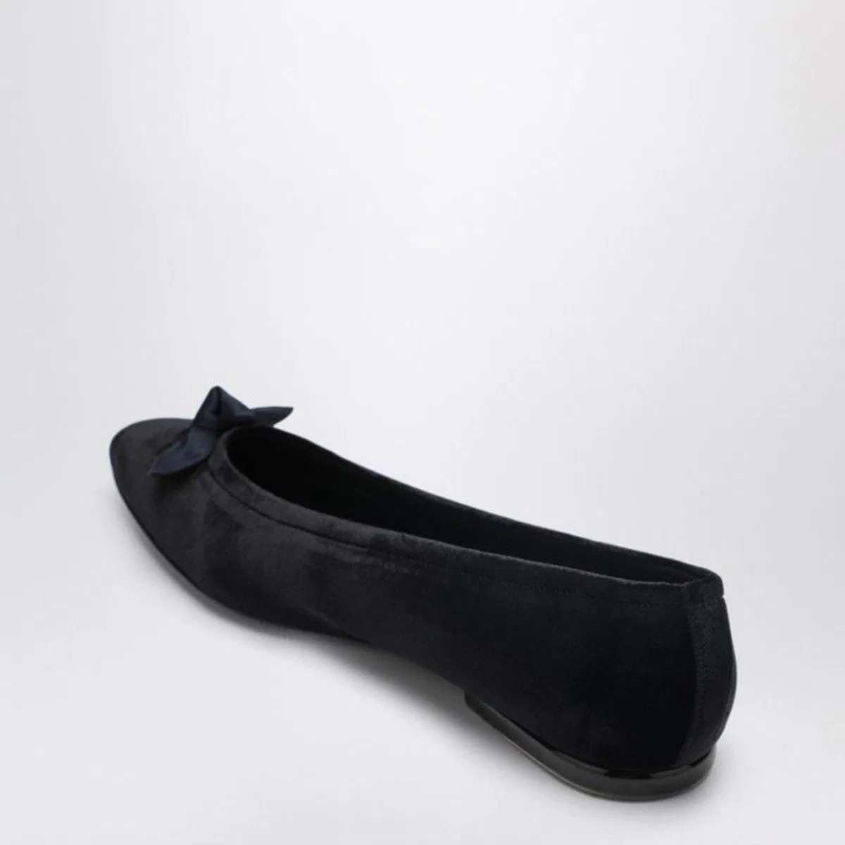 Loro piana Primula Ballet Flats In Black Velvet