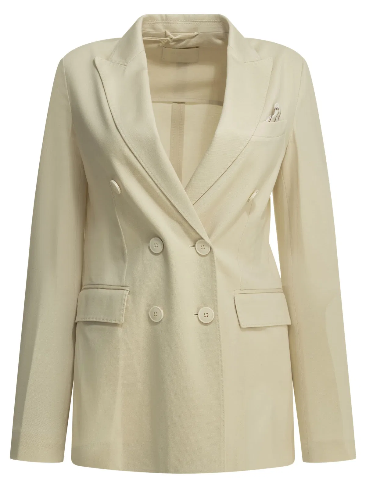 Circolo 1901 Beige Cotton Elastane Jacket