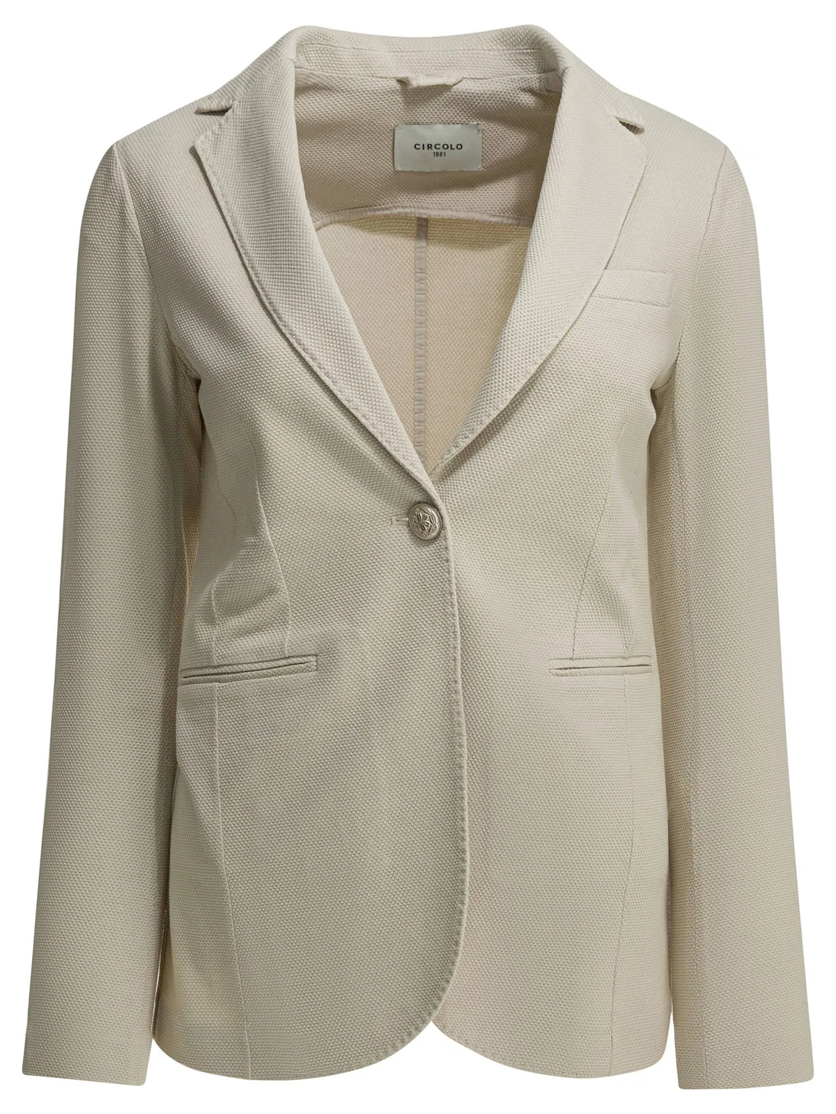 Circolo 1901 Beige Cotton Jacket