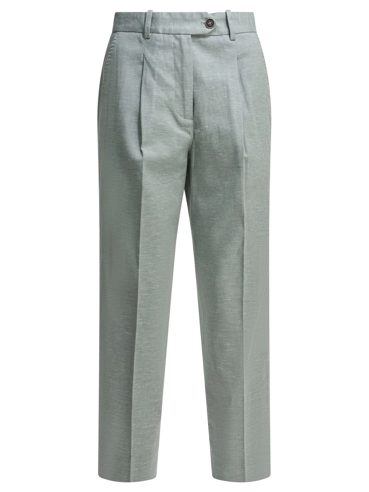 Circolo 1901 Lightblue Cotton Linen Trousers