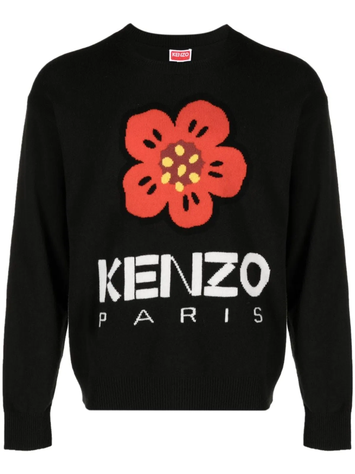 Kenzo Jersey With Embroidery Boke Flower