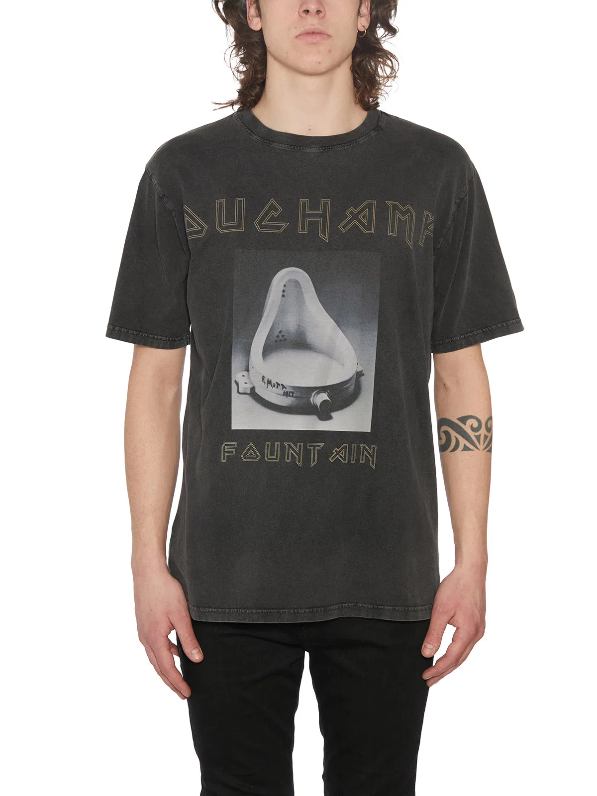 Deathmask T-Shirt Girocollo In Cotone