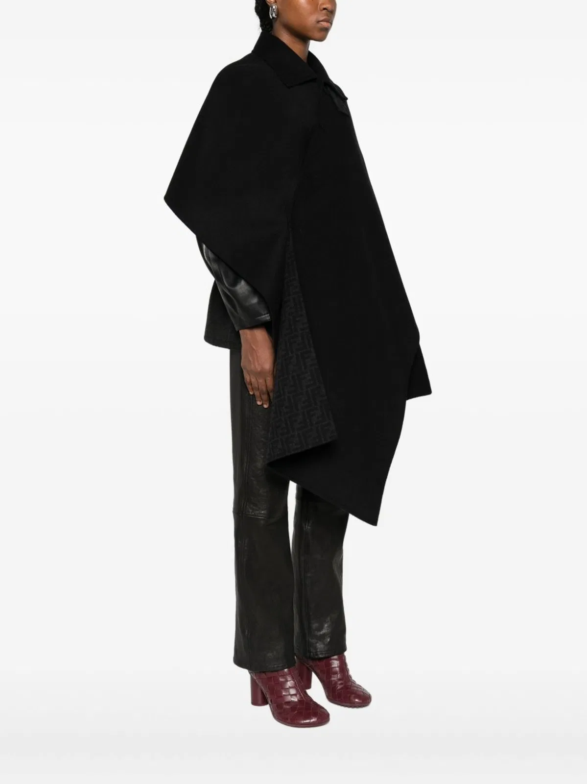 Fendi Wool Cape