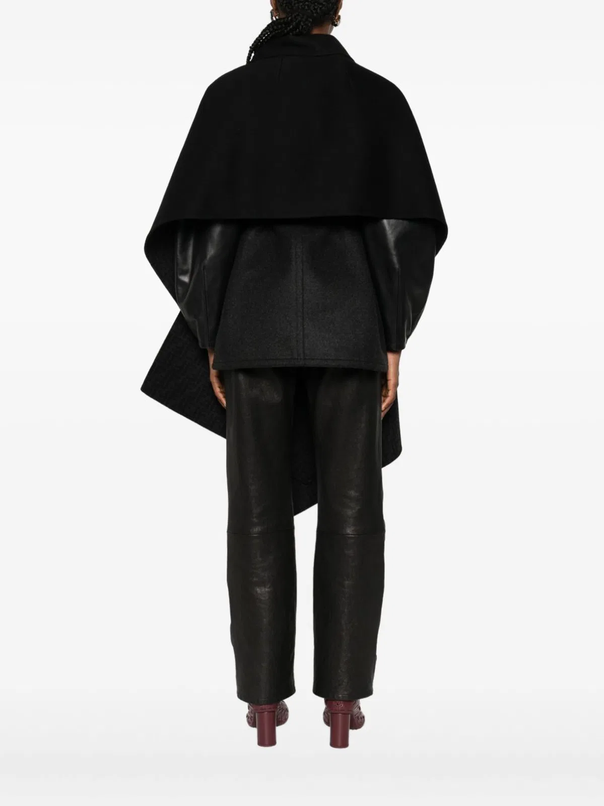 Fendi Wool Cape