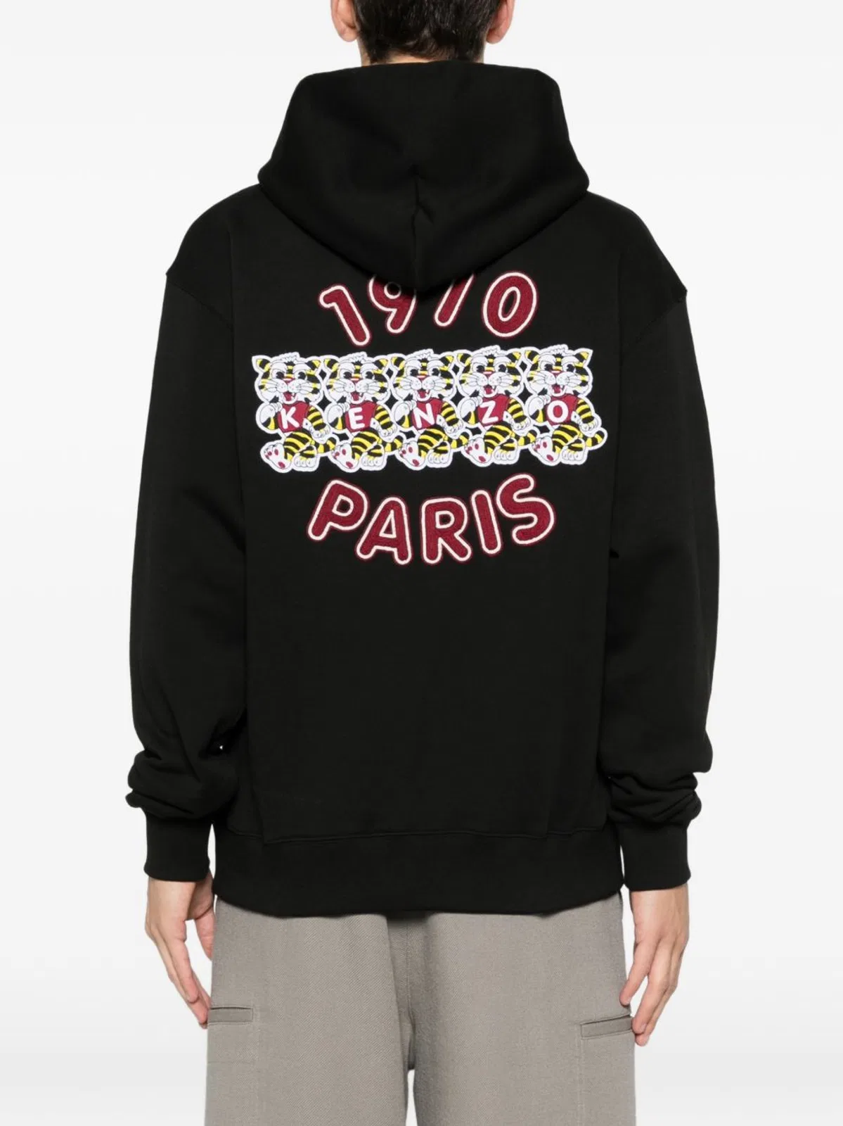 Kenzo Wild Tiger Embroidered Hoodie