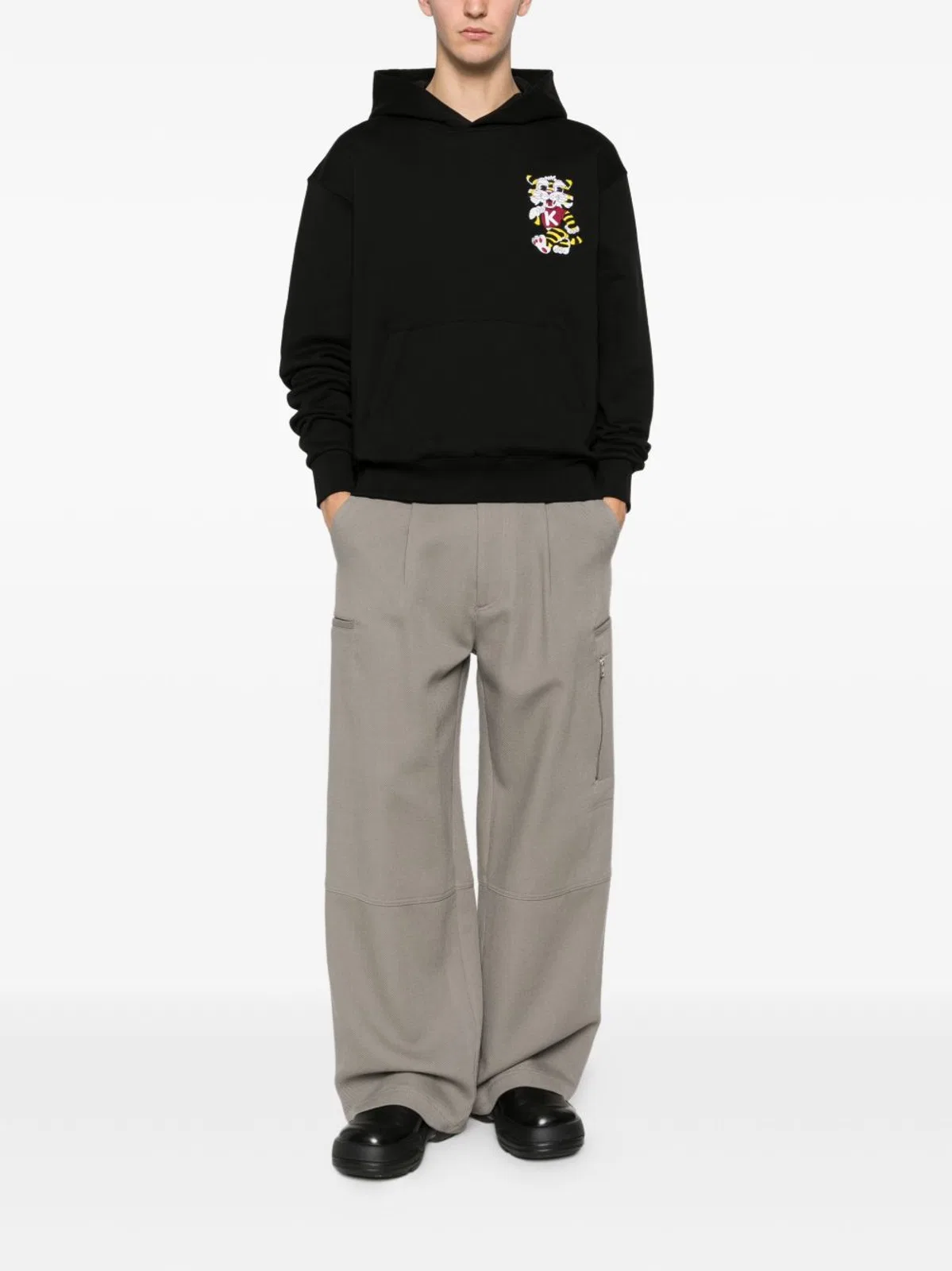Kenzo Wild Tiger Embroidered Hoodie