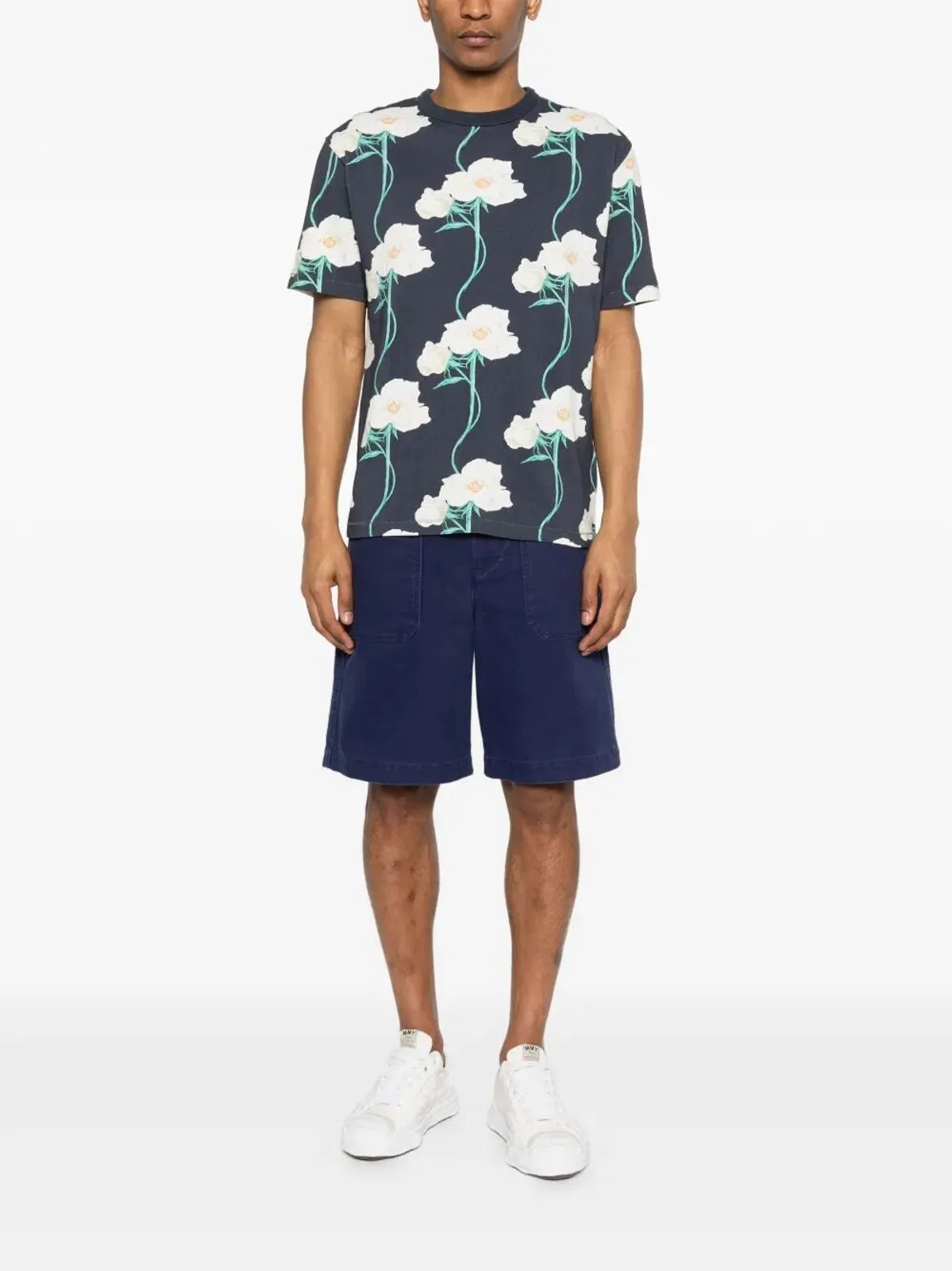 Kenzo Archive Rose Floral Print T-Shirt