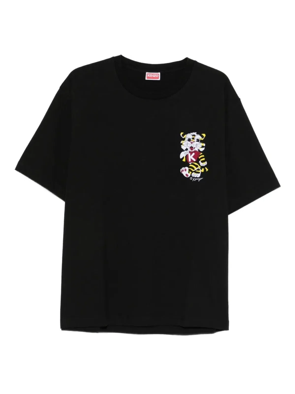 Kenzo T-Shirt Gots Kenzo Wild Tiger Embroide