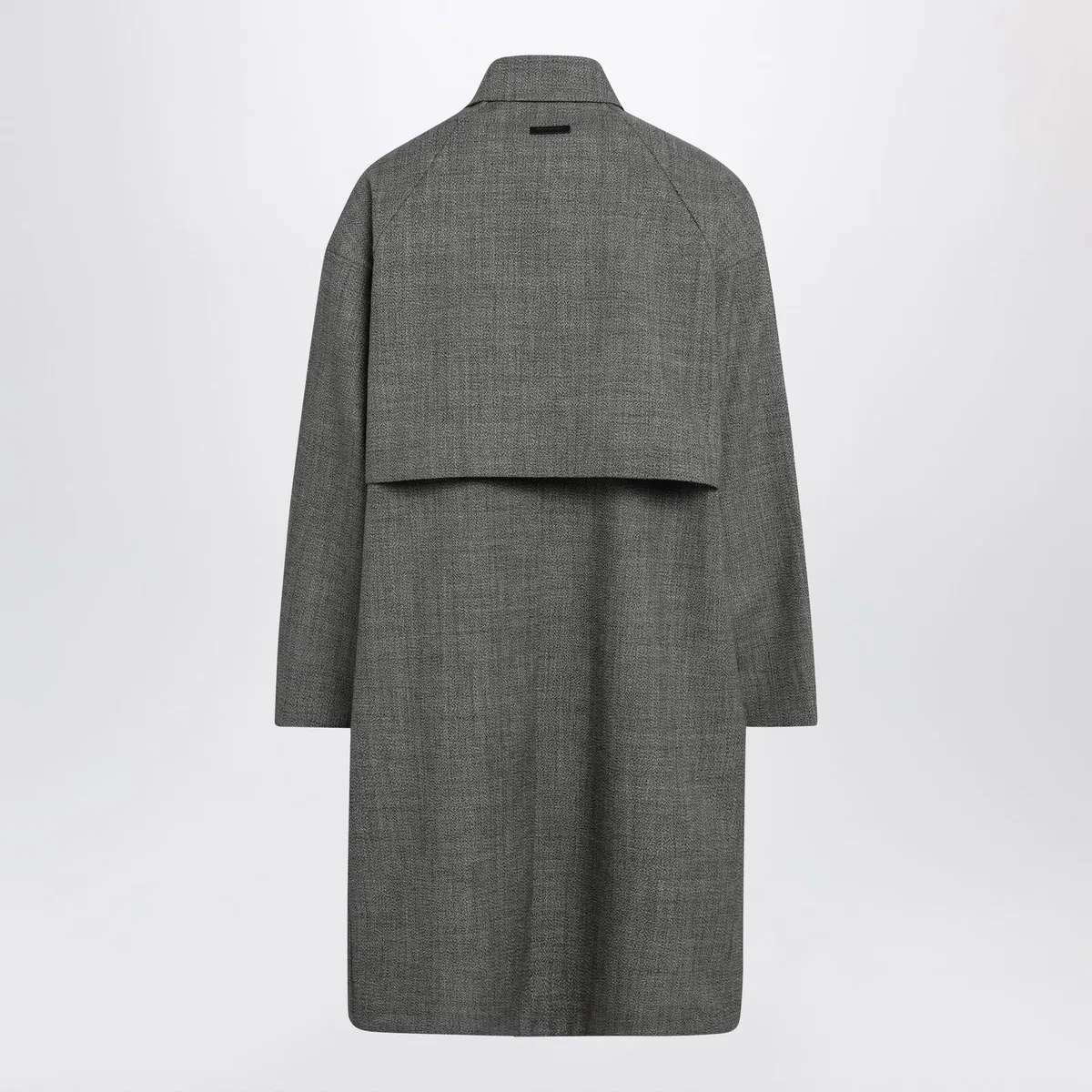 Fear Of God Relaxed Trench Coat In Moulinรฉ Wool