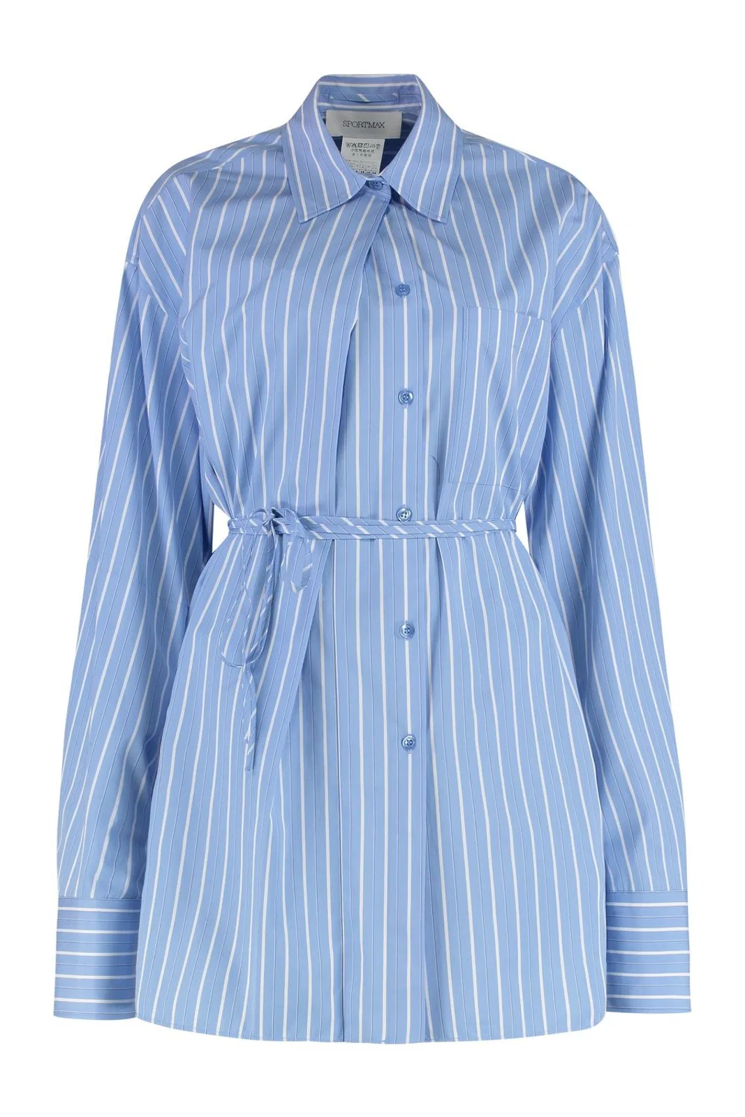 Max Mara Sportmax Firma Striped Shirt