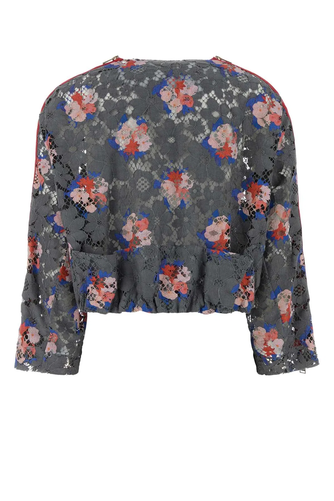 Fendi Printed Lace Blazer