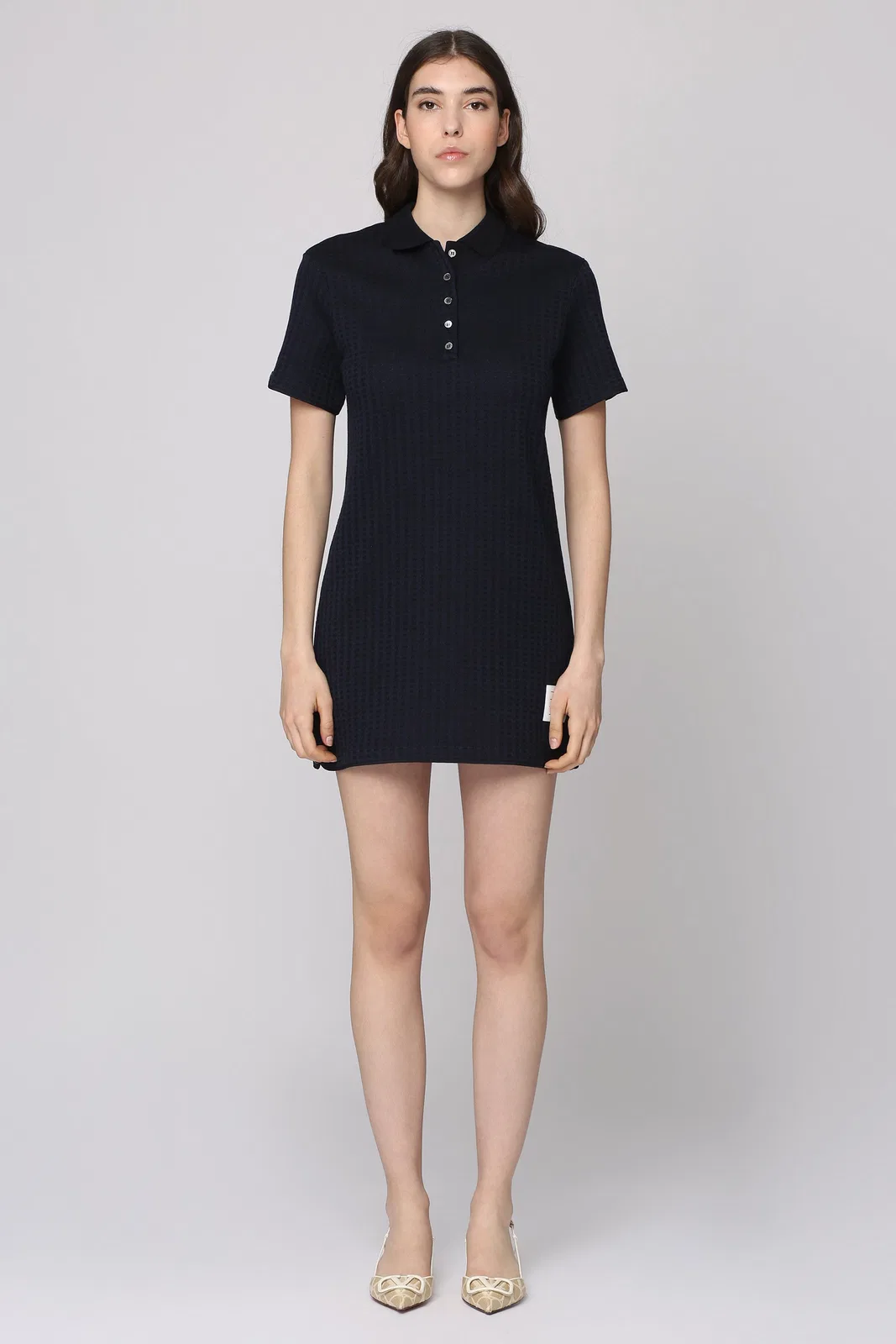 Thom Browne Cotton Mini Dress