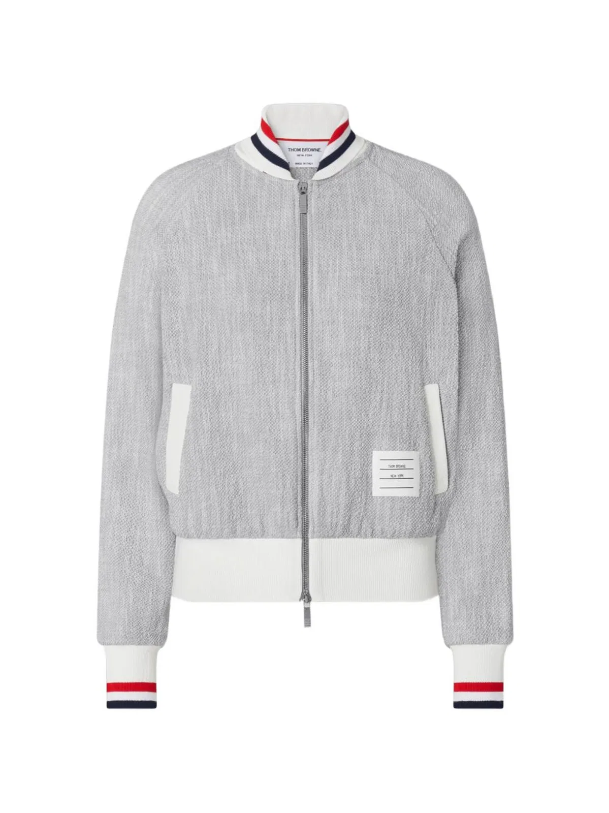 Thom Browne Rwb Cotton Bomber Jacket