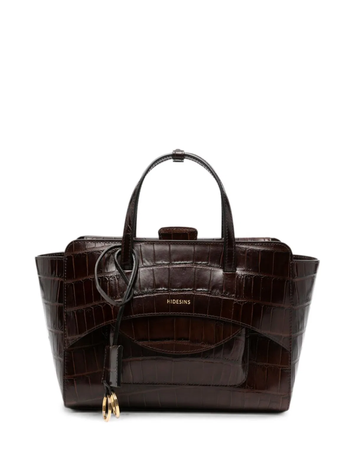 Hidesins Flap Medium Leather Tote