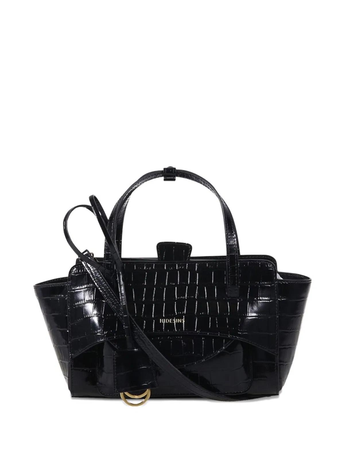 Hidesins Flap Small Leather Tote