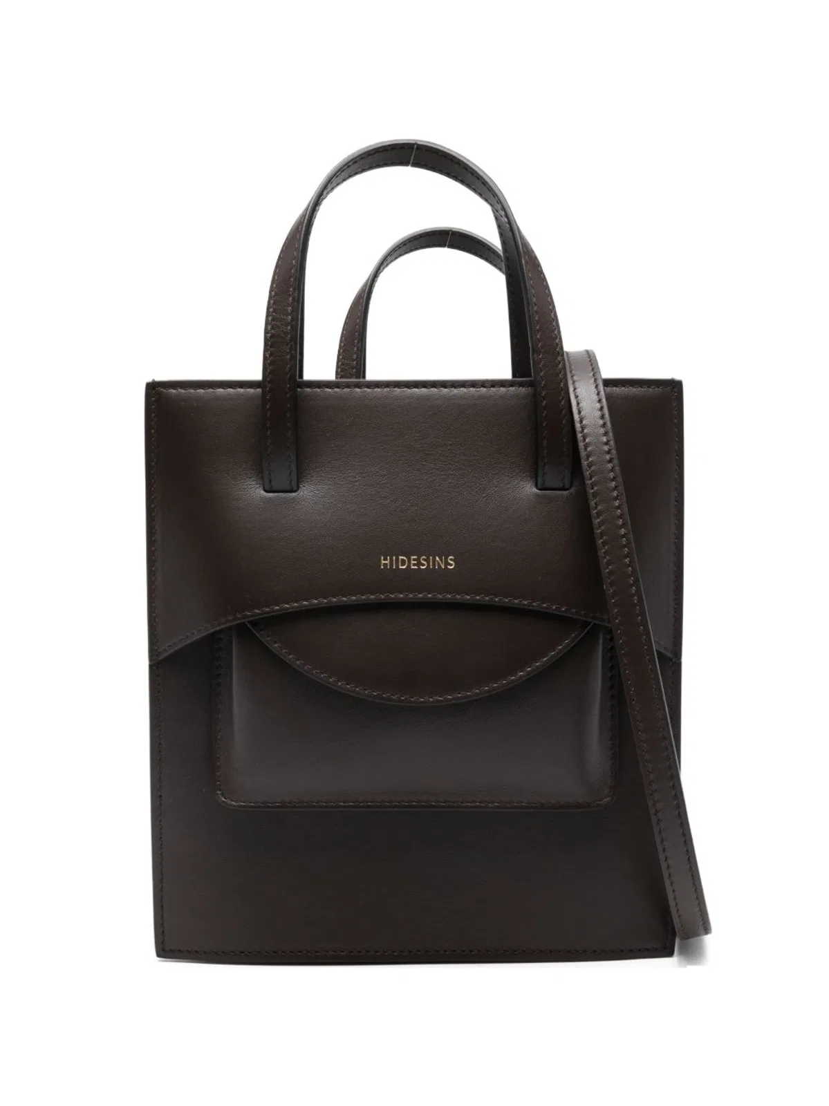 Hidesins Pocket Leather Handbag