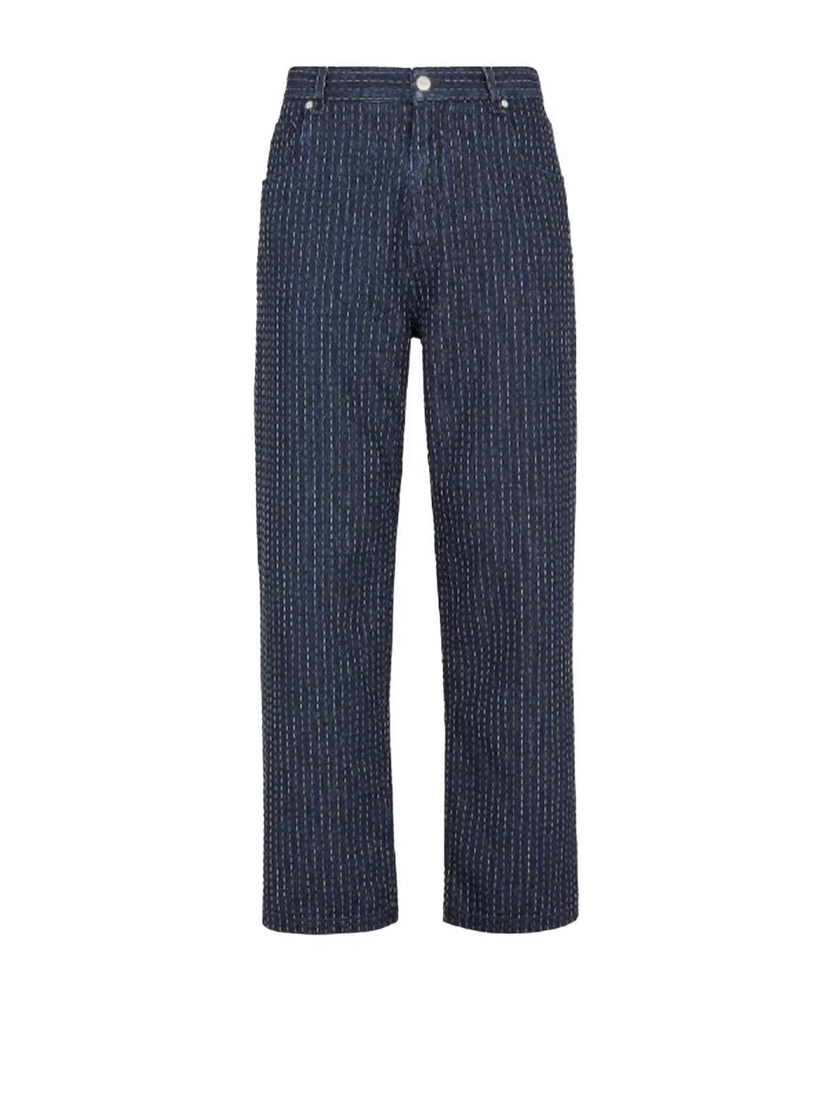 Fendi Indigo Cotton Blend Jeans