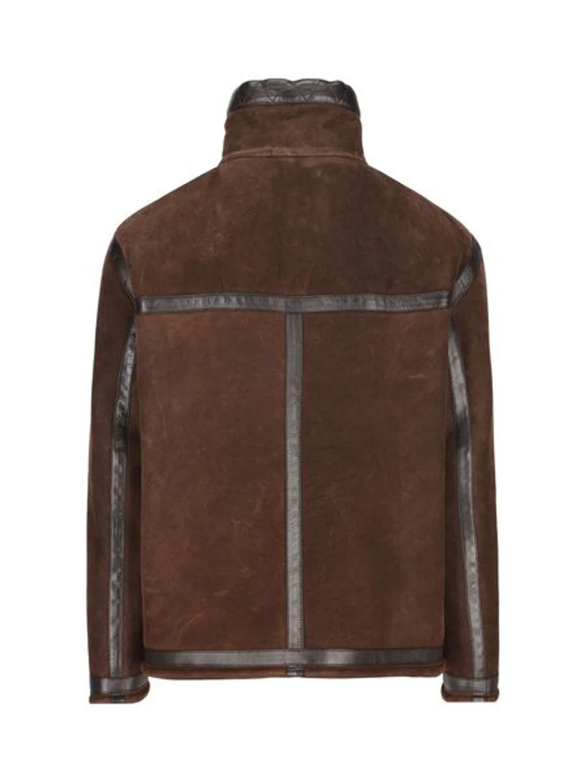 Fendi Chocolate Suede Jacket
