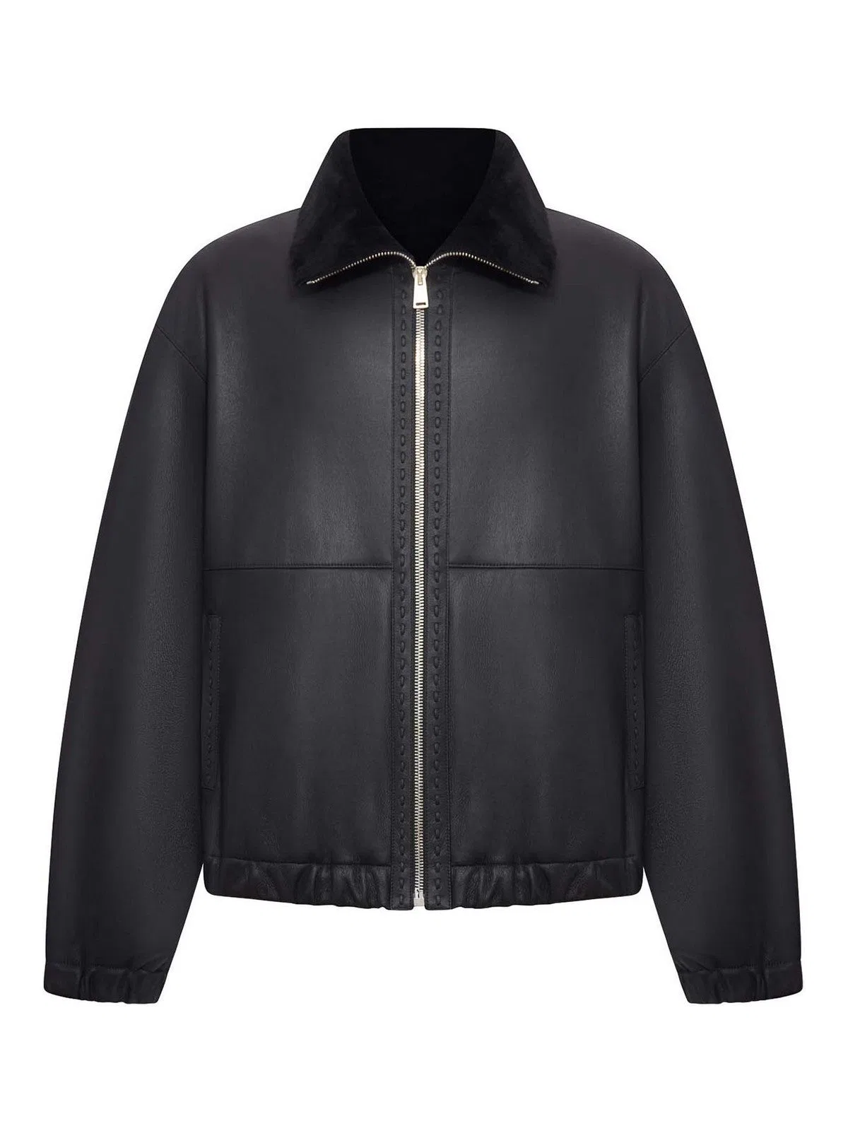 Fendi Black Sheepskin Blouson