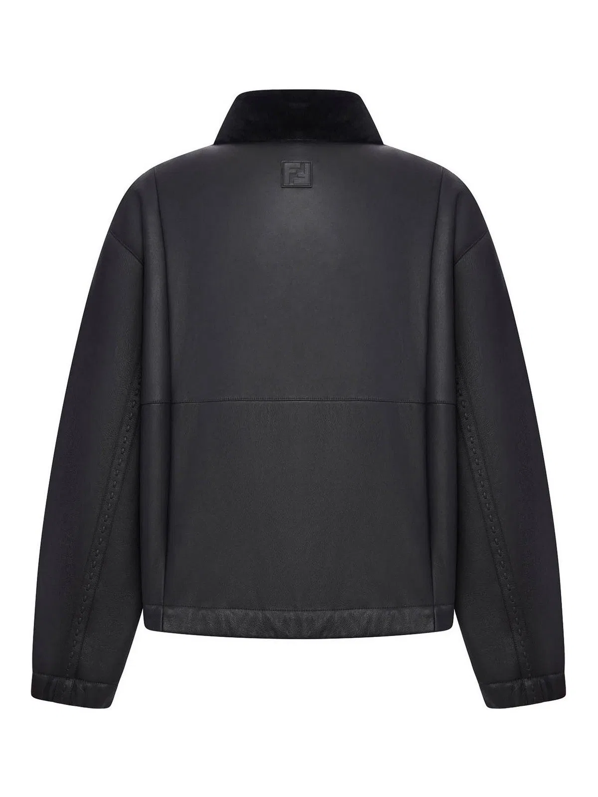 Fendi Black Sheepskin Blouson
