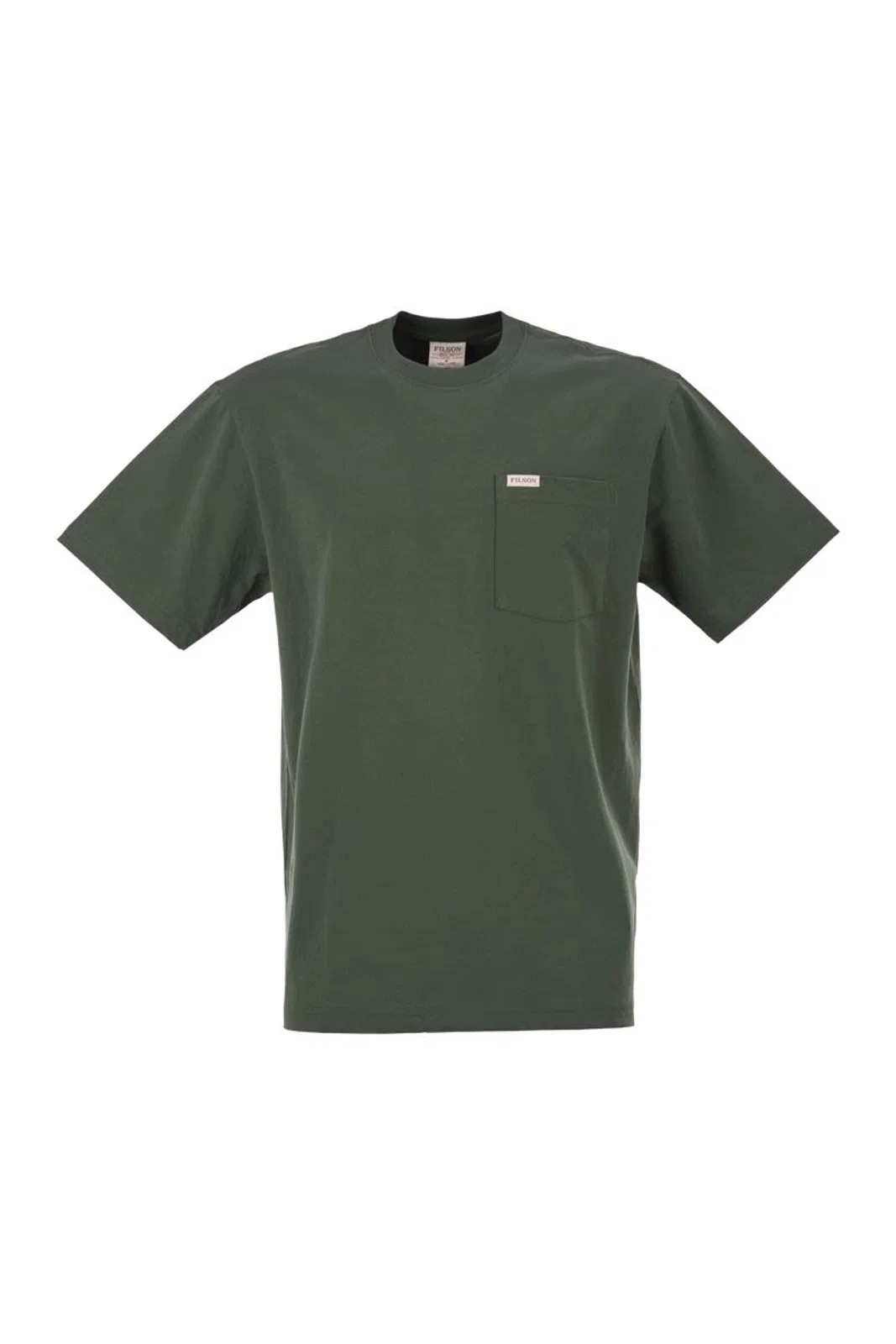 Filson Cotton T-Shirt With Patch Pocket