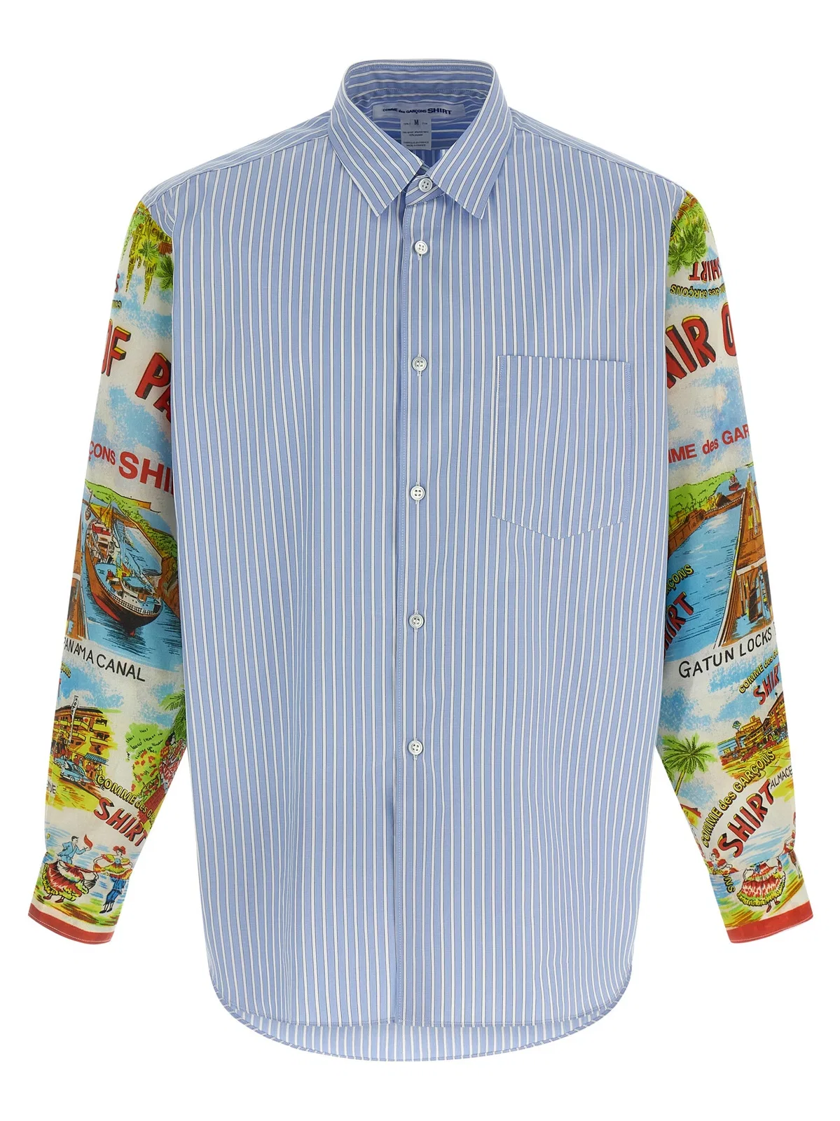 Comme Des Garçons Comme Des Garcons Shirt Patterned Sleeve