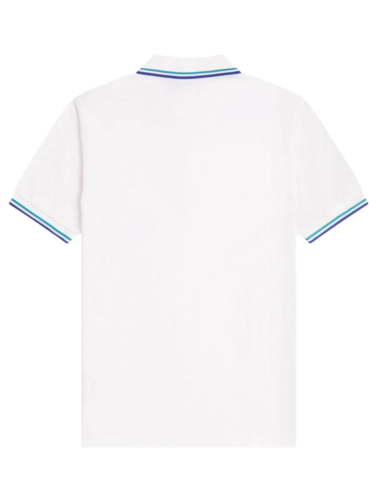 Fred Perry White Cotton Polo Shirt