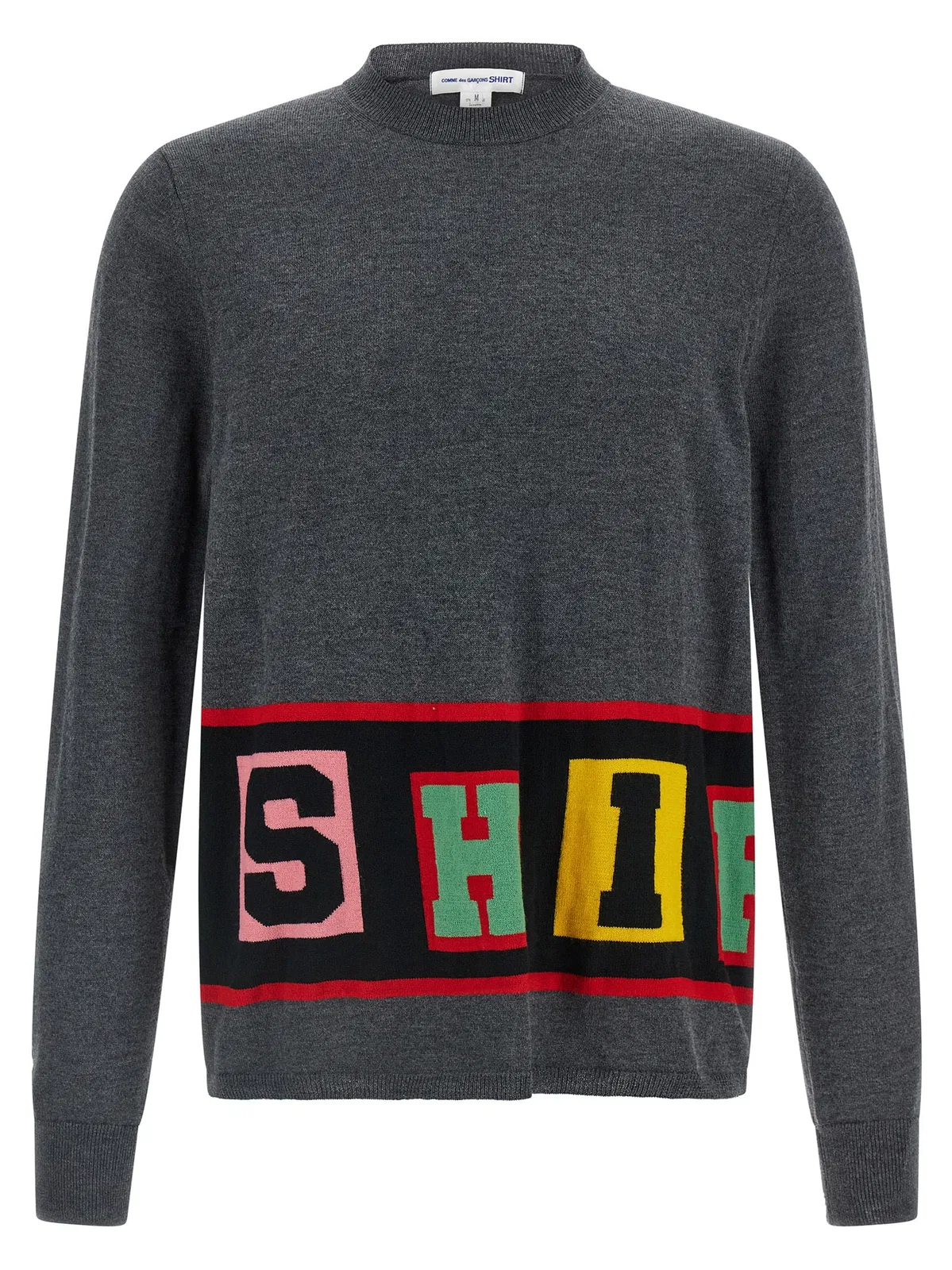 Comme Des Garçons Comme Des Garcons Shirt Intarsia Sweater