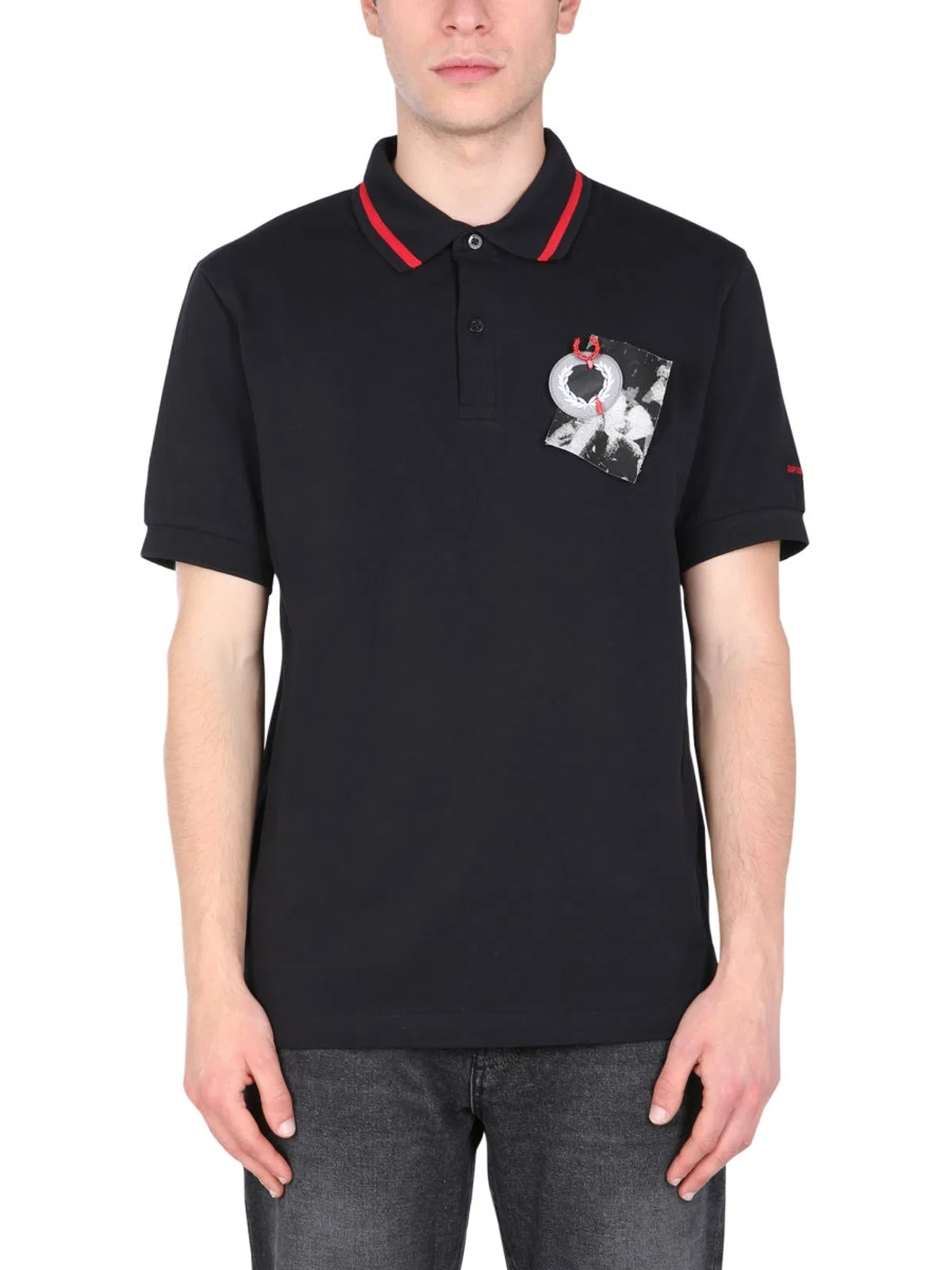 Fred Perry x Raf Simons Fred Perry Raf Simons Regular Fit Polo S