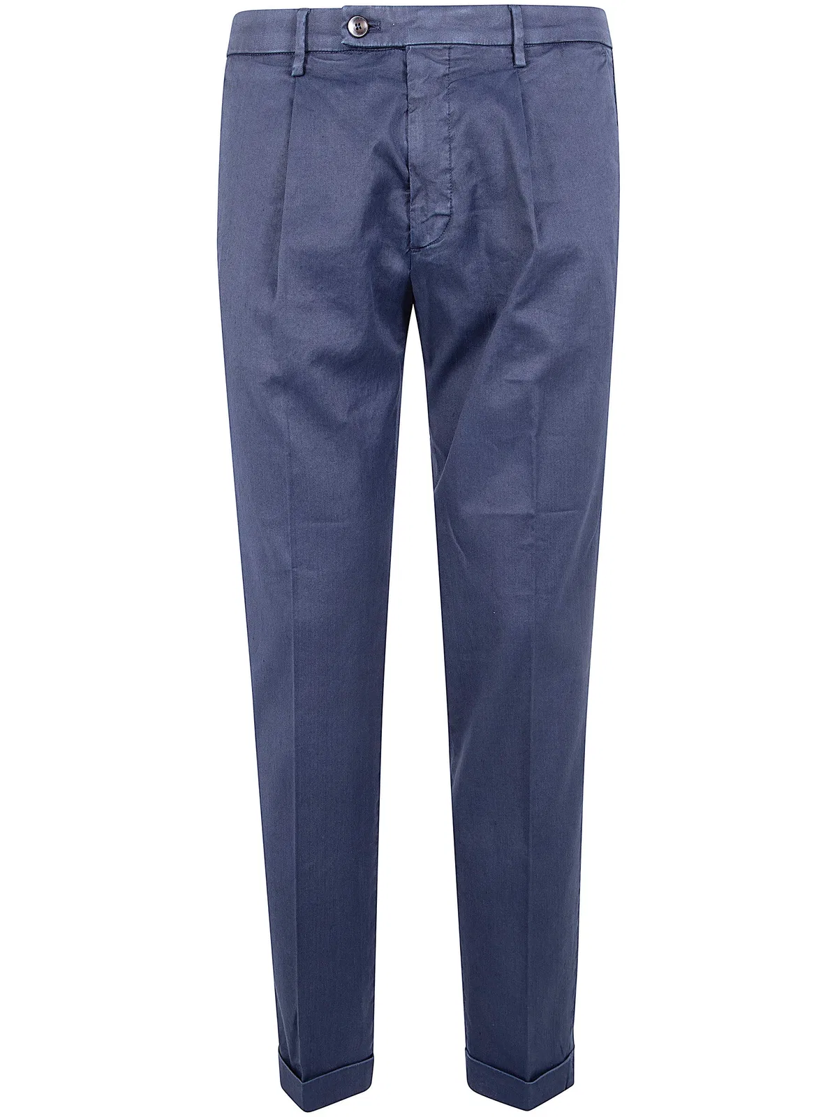 Michael Coal Linen Classic Trousers