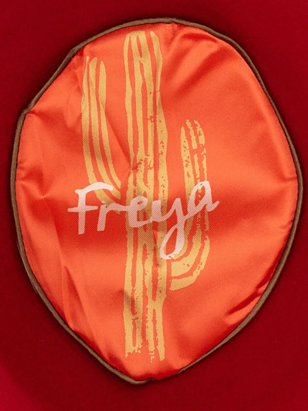 Superduper Red Felt Freya Bucket Hat