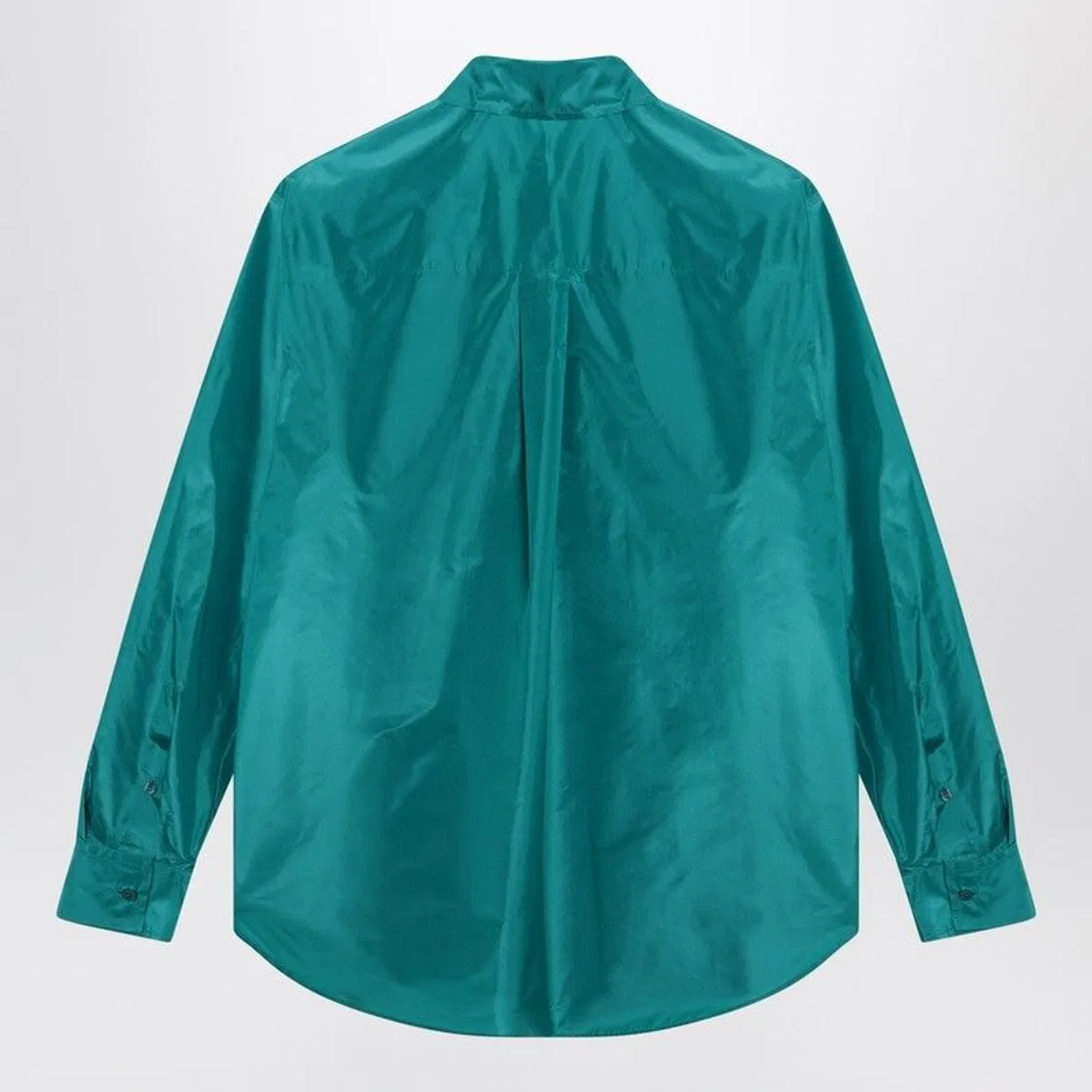 Fendi Turquoise Taffetas Shirt