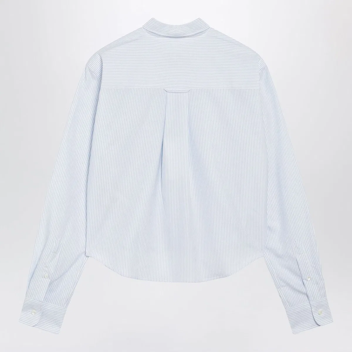 Ami paris Blue/White Striped Ami De Cœur Cropped S