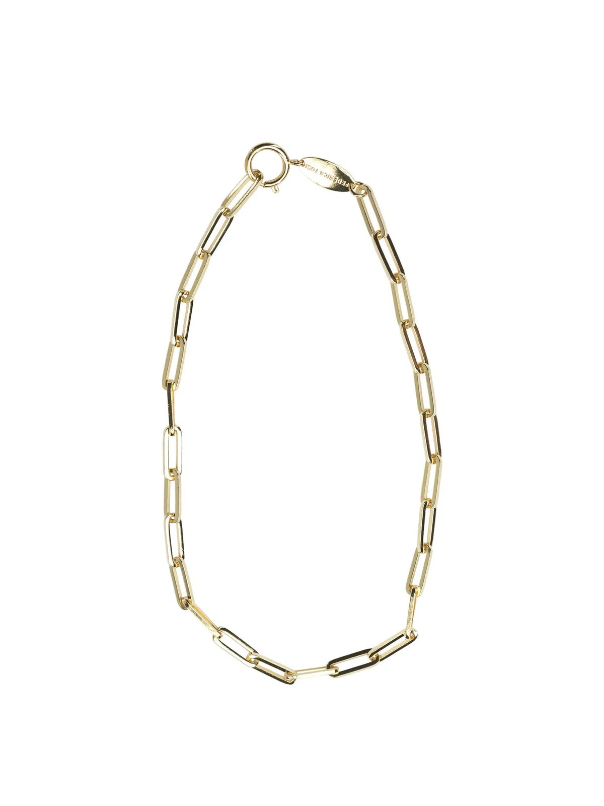Federica tosi "Lace Square Gold" Necklace