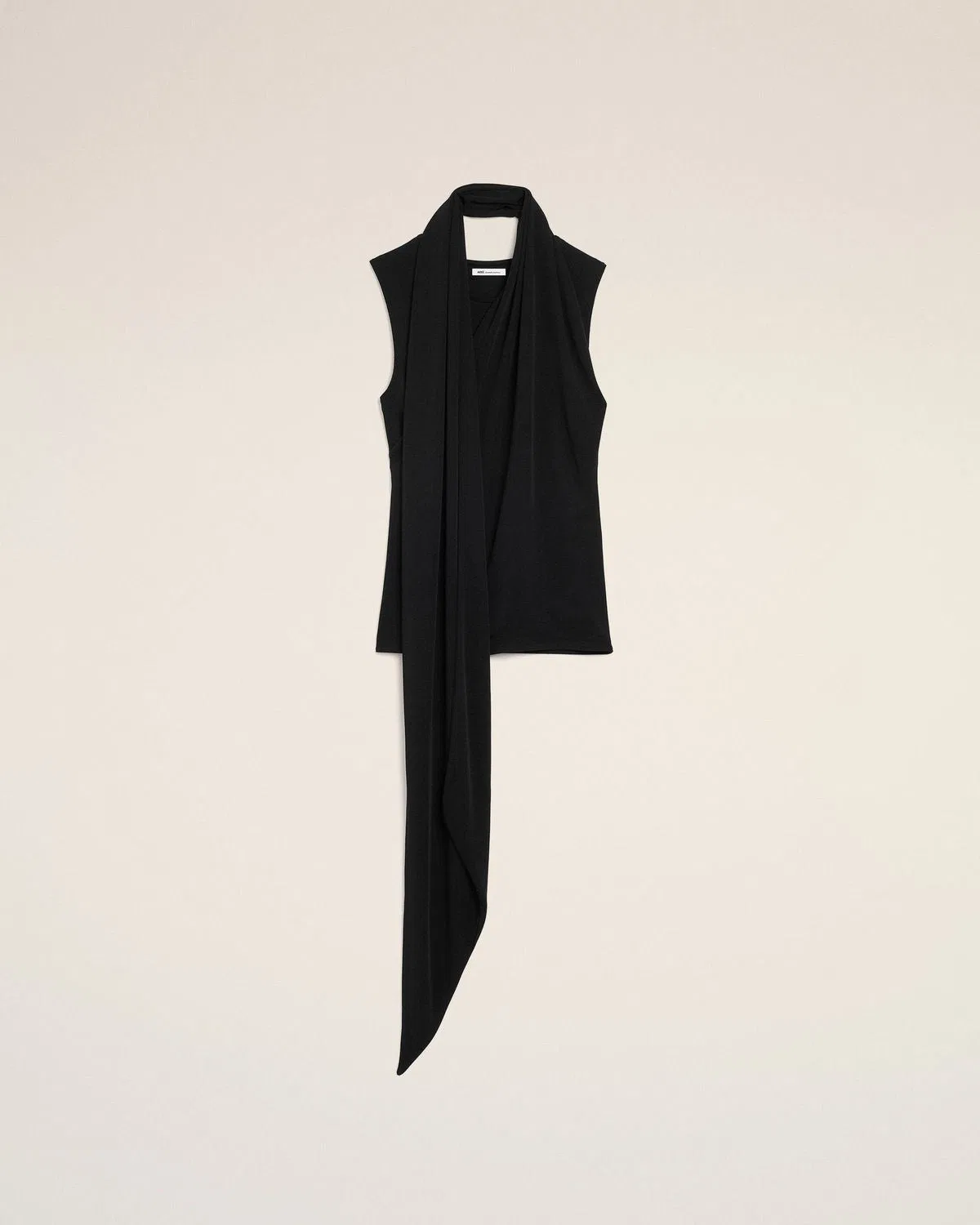Ami paris Sleeveless Lavalliere Top