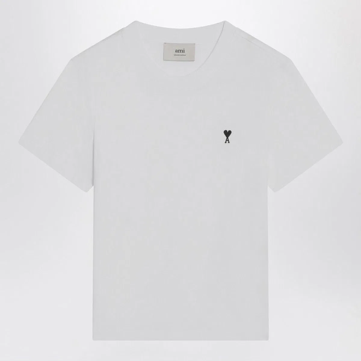 Ami paris White Ami De Coeur Tshirt