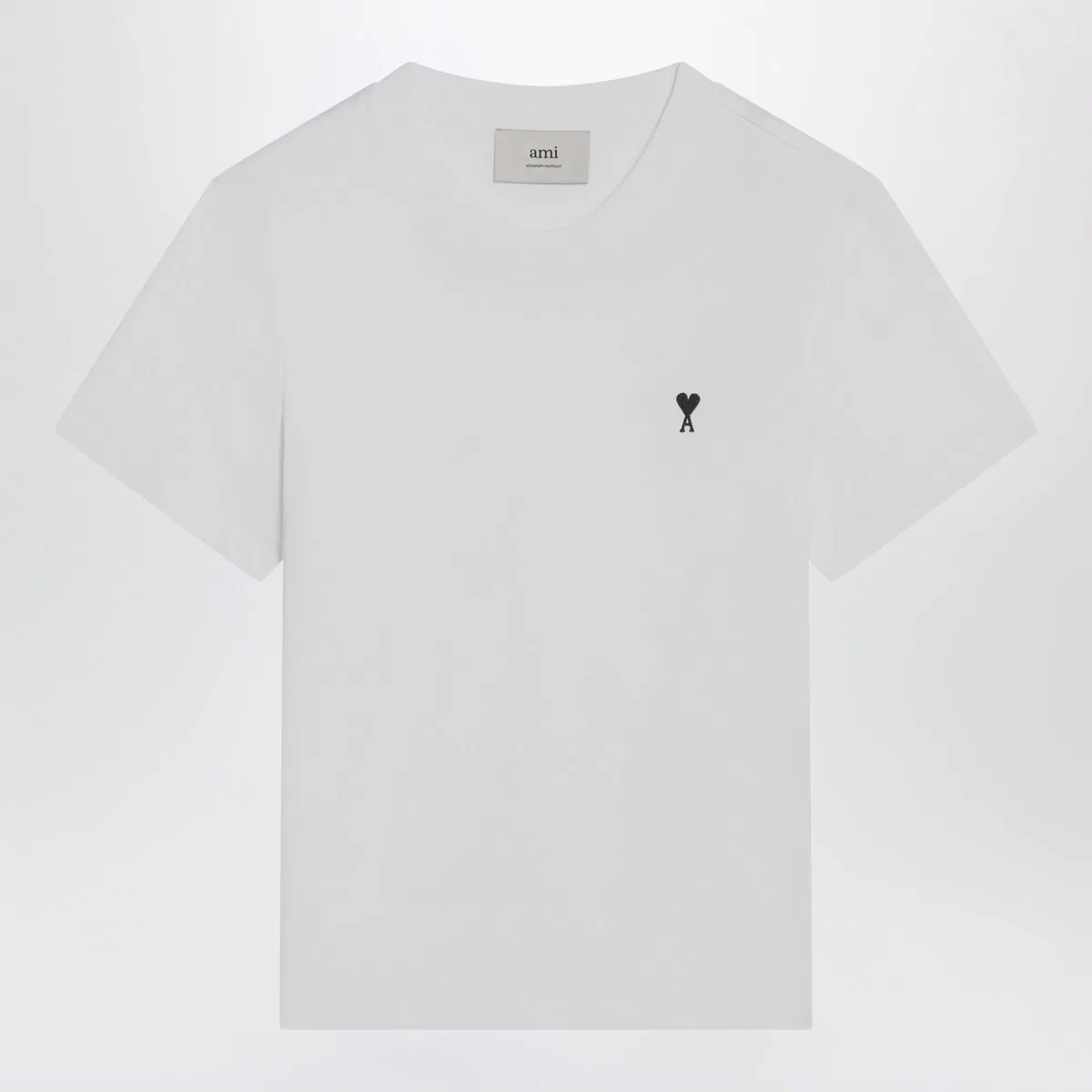 Ami paris White Ami De Coeur T-Shirt
