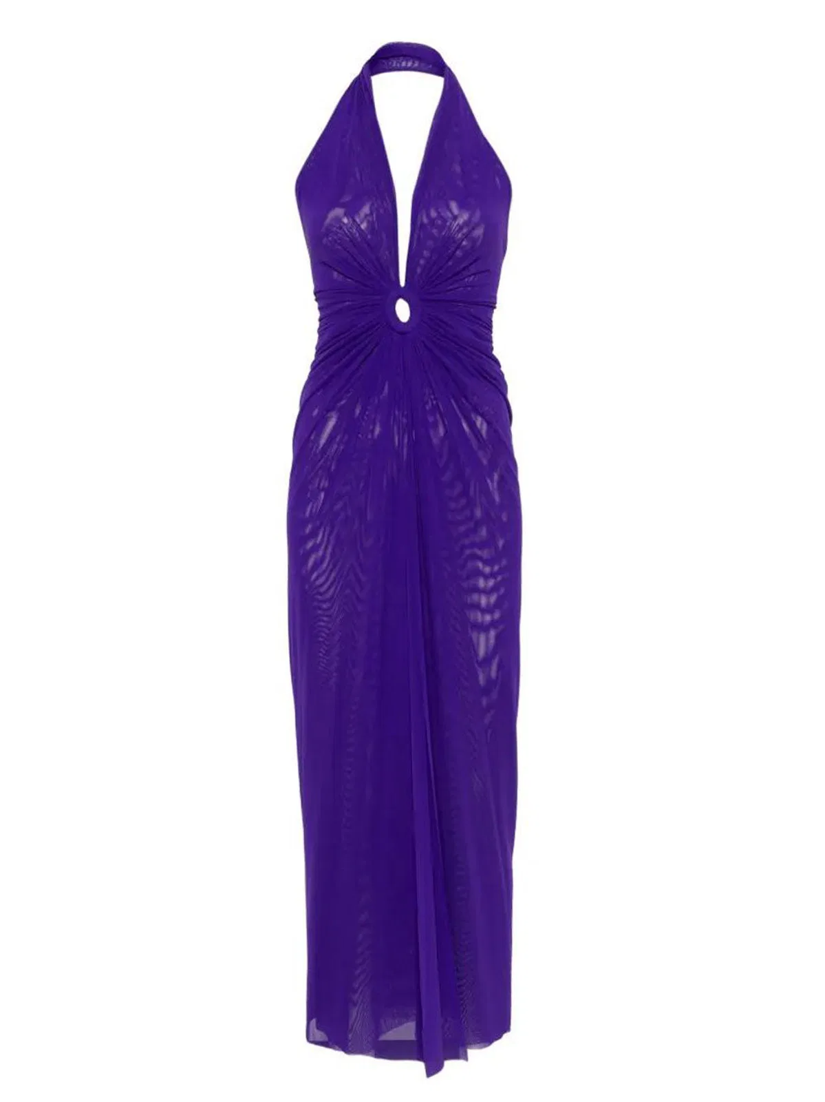 Fisico Tulle Long Beach Dress
