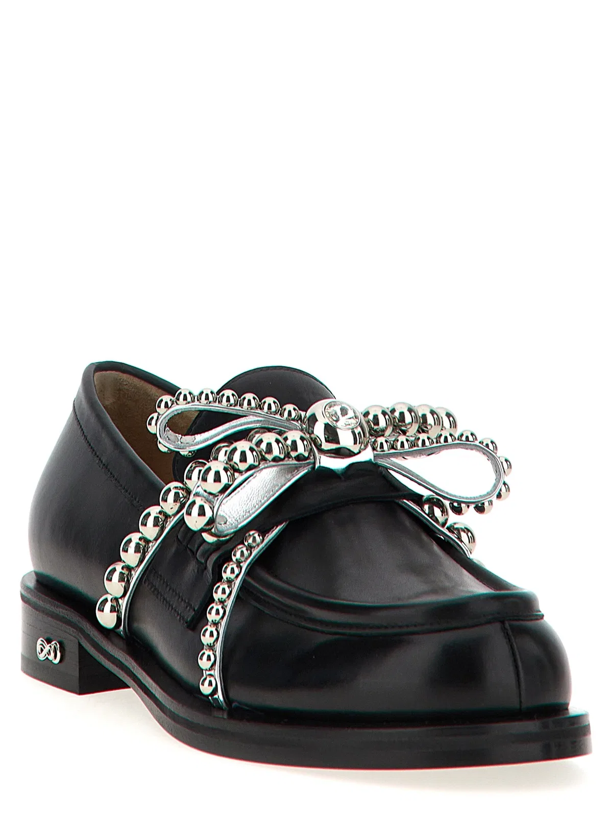 Mach Mach Mach & Mach 'Crystal Studs' Loafers