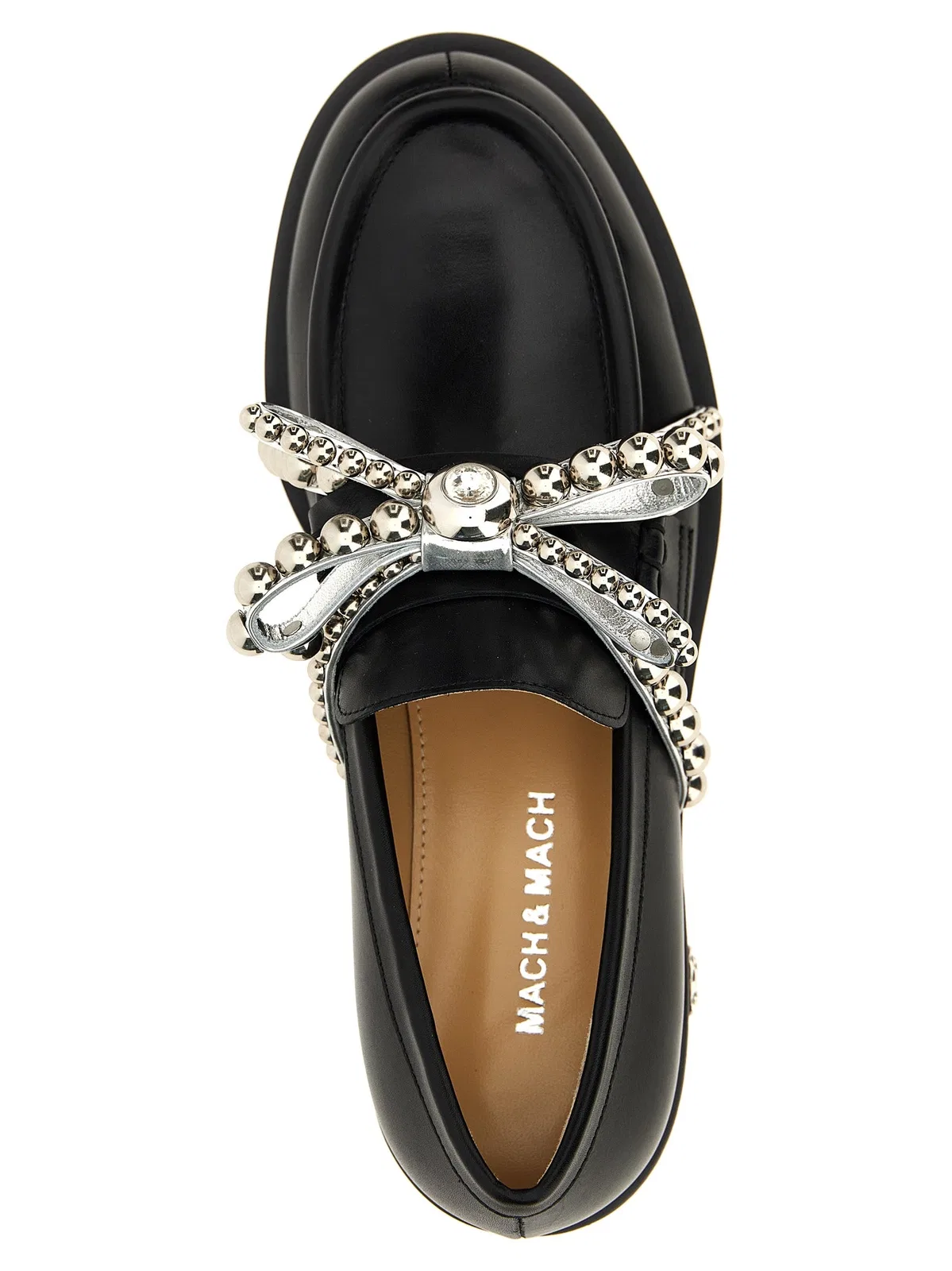 Mach Mach Mach & Mach 'Crystal Studs' Loafers