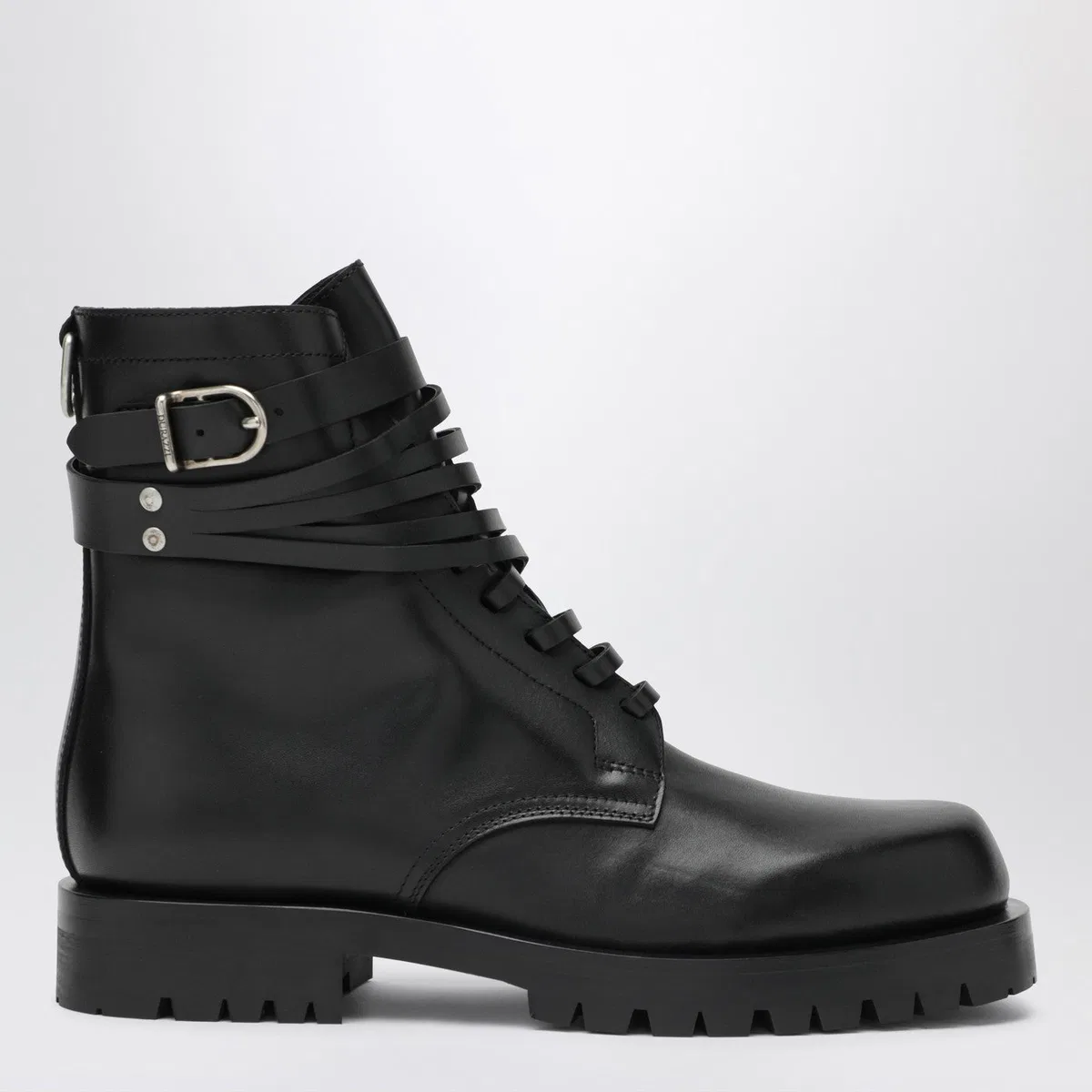 Durazzi Milano Black Combat Boots