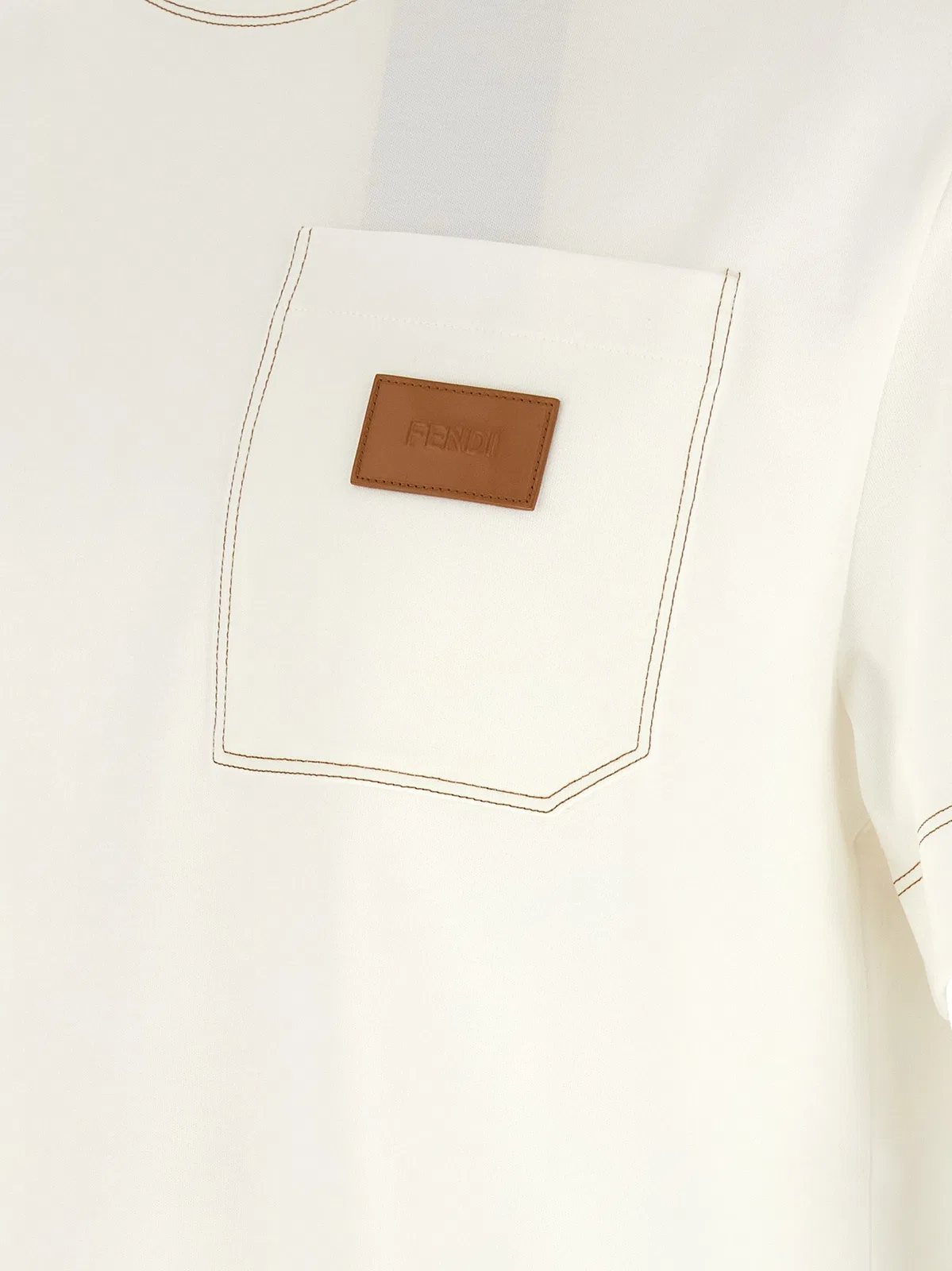 Fendi T-Shirt Patch Fendi