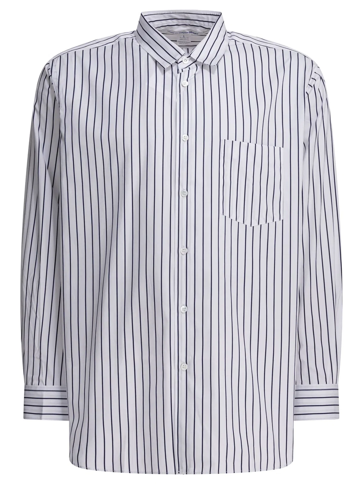 Comme Des Garçons Forever White Cotton Shirt