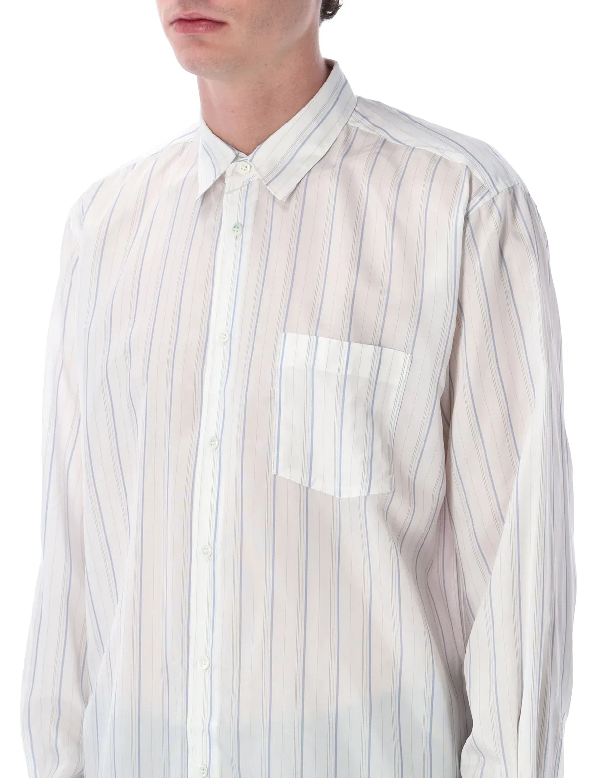 Comme Des Garçons Shirt Comme Des Garçons Shirt Striped Cu