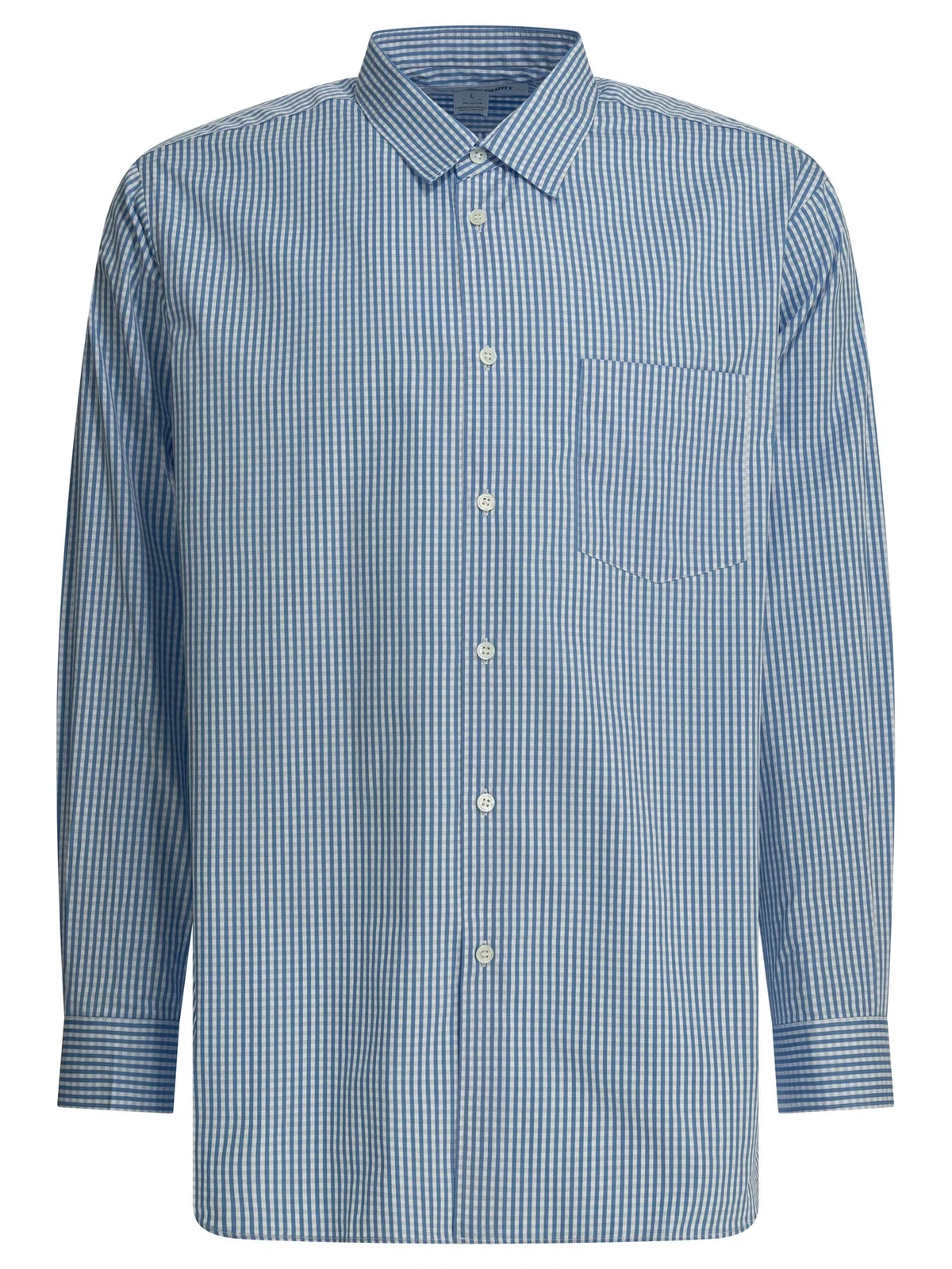 Comme Des Garçons Forever Lightblue Cotton Shirt