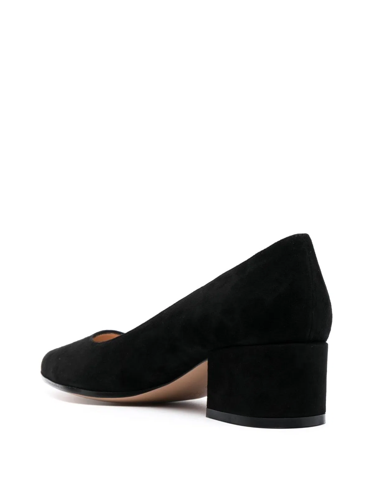 Gianvito Rossi Piper Suede Leather Pumps